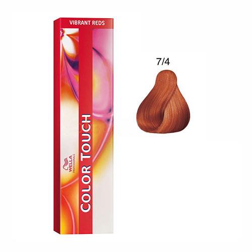 Wella Color Touch Rich 7/4 Biondo Medio Ramato 60ml