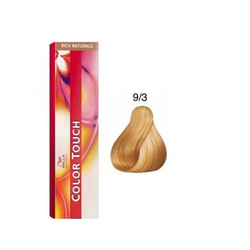 Wella Color Touch Rich 9/3 Biondo Chiarissimo Dorato 60ml