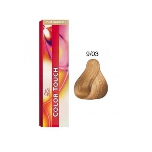 Wella Color Touch Rich 9/03 Biondo Chiarissimo Naturale Dorato 60ml