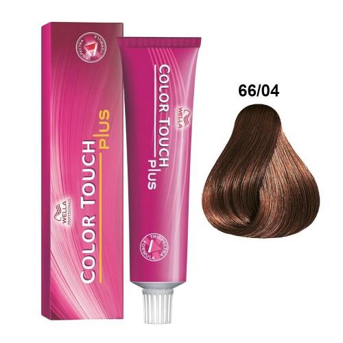 Wella Color Touch Plus 66/04 Biondo Scuro Naturale Rame 60ml