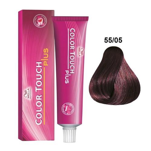 Wella Color Touch Plus 55/05 Castano Chiaro Naturale Mogano 60ml