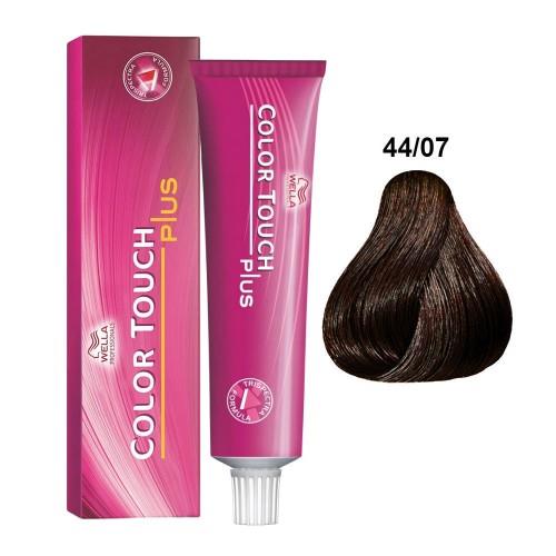 Wella Color Touch Plus 44/07 Castano Medio Naturale Sabbia 60ml