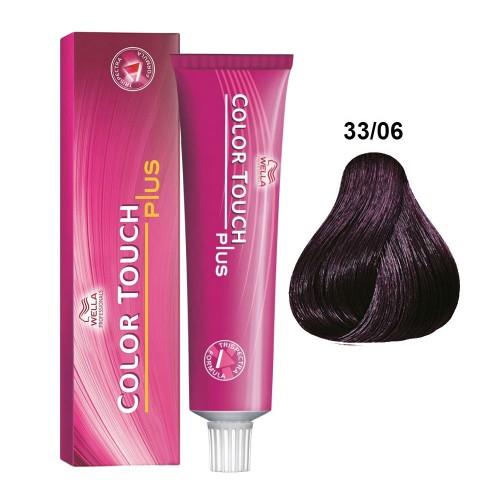 Wella Color Touch Plus 33/06 Castano Scuro Naturale Violetto 60ml