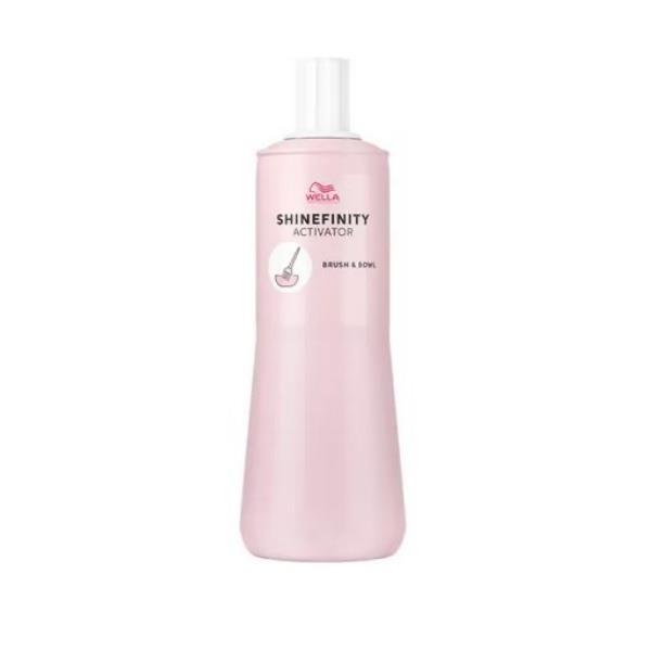 Wella Shinefinity Attivatore 1000 ml da applicare con ciotola e pennello