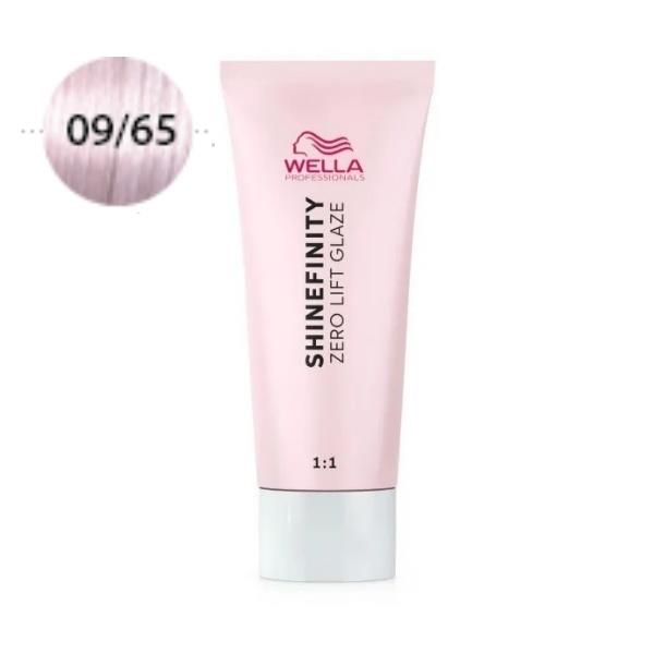 Wella Shinefinity color zero lift glaze 60ml - 09/65 PINK SHIMMER