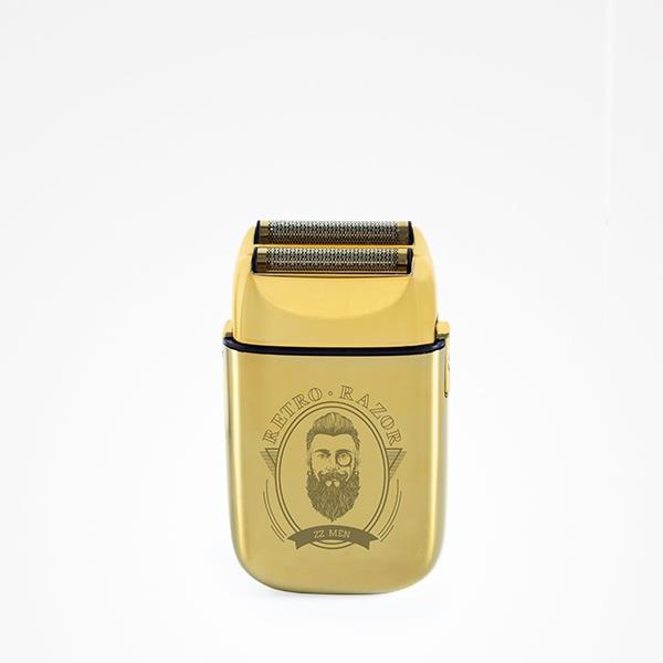 ZZ MEN RETRO RAZOR GOLD - RASOIO ELETTRICO PER UN TAGLIO A ZERO