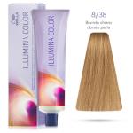 Wella Illumina Color 8/38 Biondo Chiaro Dorato Perla 60 ml