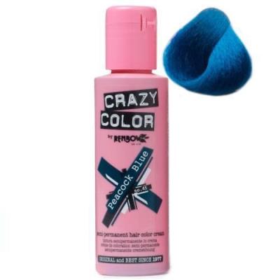 Crazy Color 45 Peacok Blue 100 ml