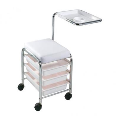 Bifull Carrello per manicure Bianco