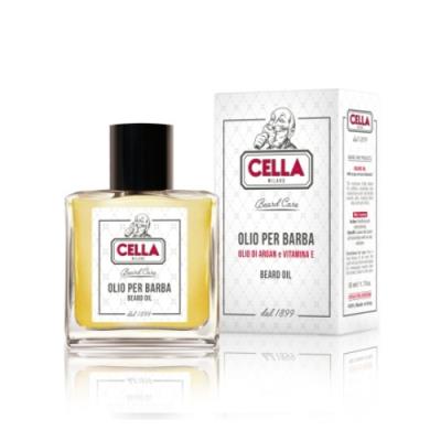 Cella Milano Olio per barba con olio di Argan e Vitamina B 50ml