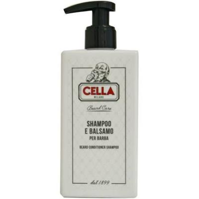 Cella Milano Shampoo e Balsamo per barba 200ml 