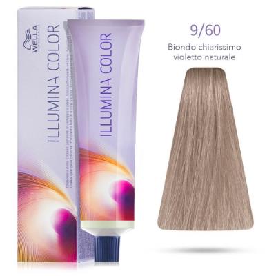 Wella Illumina Color 9/60 Biondo Chiarissimo Violetto Naturale 60 ml