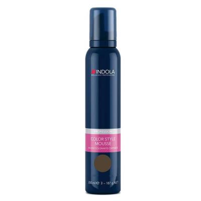 Indola Color Style Mousse Medium Brown - castano medio 200 ml