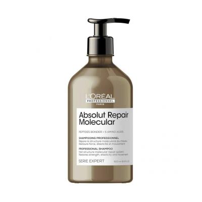 L'Orèal Absolut Repair Molecular Shampoo 500 ml per capelli danneggiati