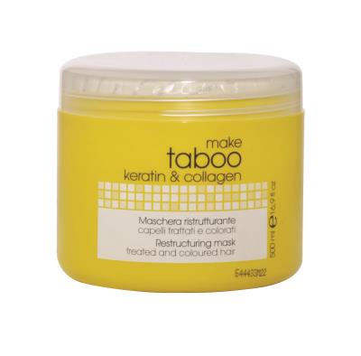 MAKE TABOO KERATIN & COLLAGEN MASK TRATTAMENTO RISTRUTTURANTE 500ML