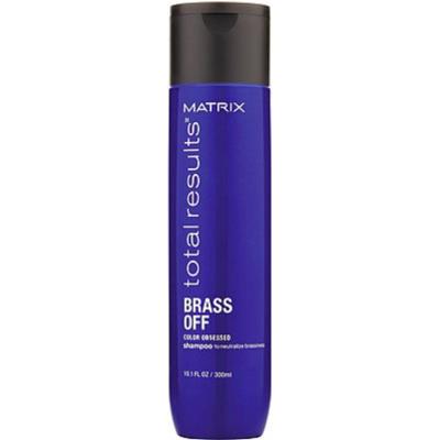 Matrix Total Results Brass Off Shampoo 300ml contrasta i toni caldi