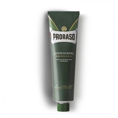 Proraso Verde Sapone da barba in tubo 150ml rinfrescante e tonificante