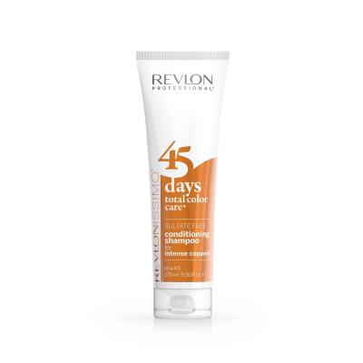 Revlonissimo 45 Days Conditioning Shampoo Intense Coppers 275ml