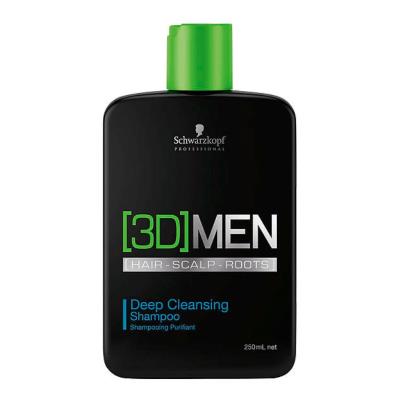 Schwarzkopf 3D Men Deep Cleansing shampoo 250 ml