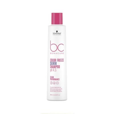 Schwarzkopf BC Clean PH 4.5 Color Freeze Shampoo Silver 250 ml