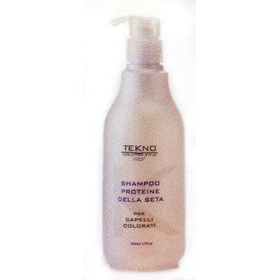 Shampoo Tekno alle Proteine della Seta 500 ml