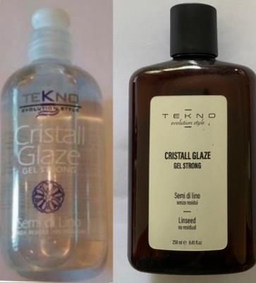NEW Tekno Cristal glaze 250ml gel strong 