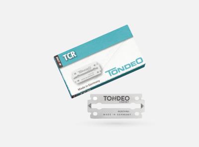 Tondeo 10pz Lamette per rasoi a mano libera TCR 1020 