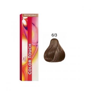 Wella Color Touch Rich 6/3 Biondo Scuro Dorato 60ml